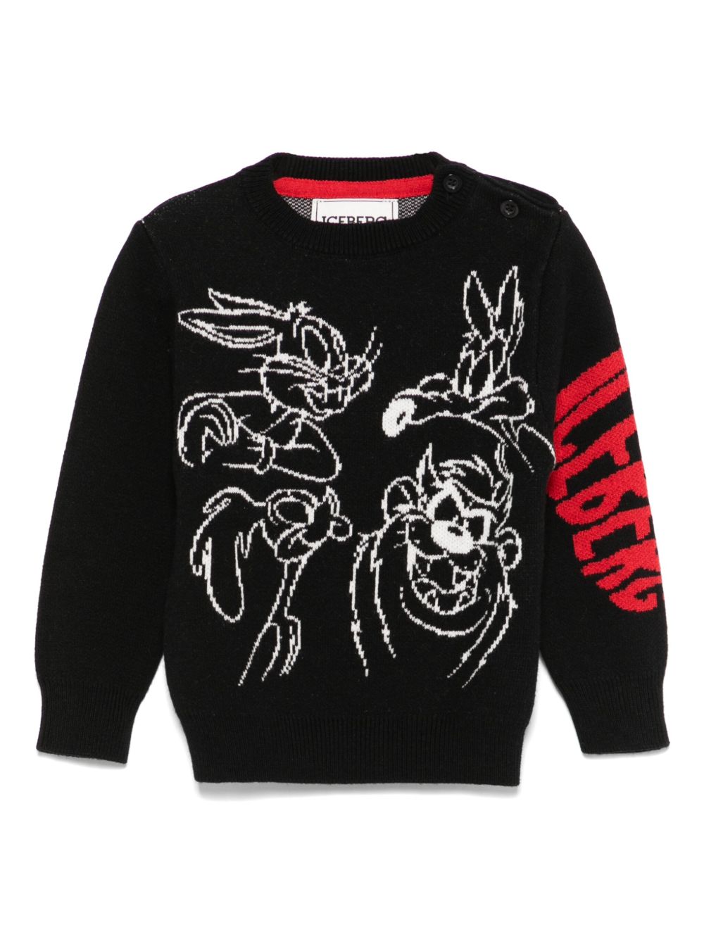 Iceberg Kids x Looney Tunes 毛衣 - 黑色