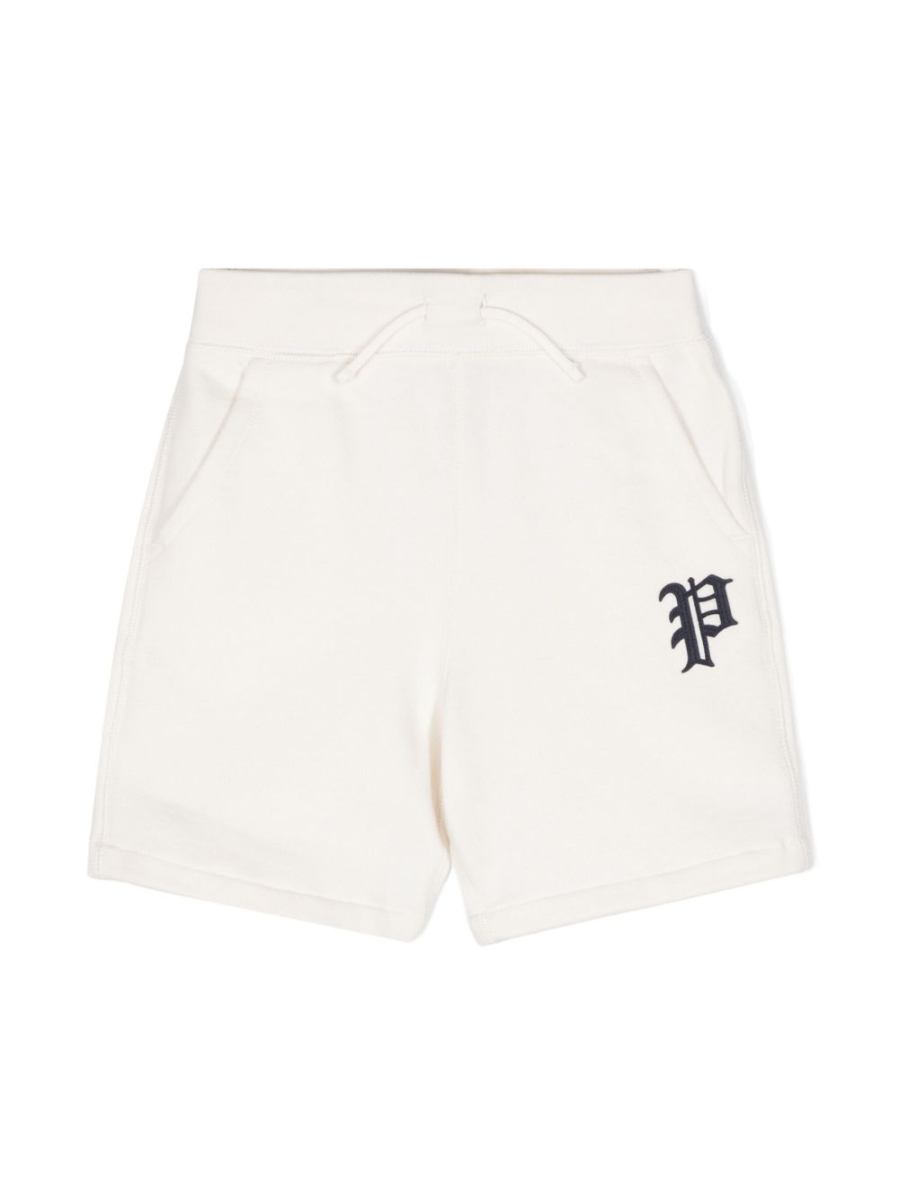 POLO RALPH LAUREN KIDS Polo Pony 图案短裤 - 白色