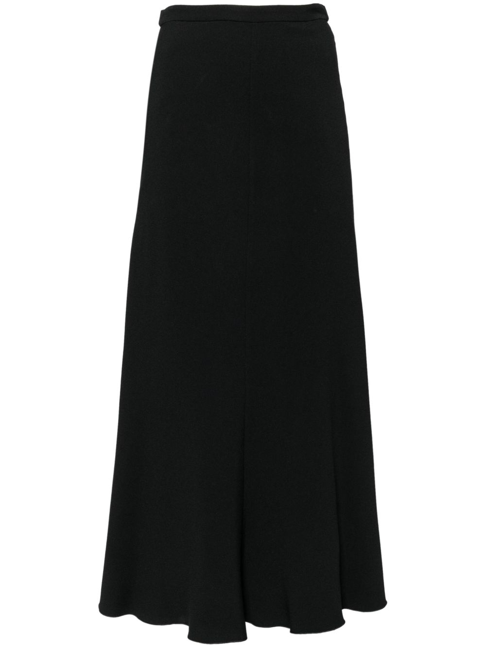 Giambattista Valli A字长款半身裙 - 黑色