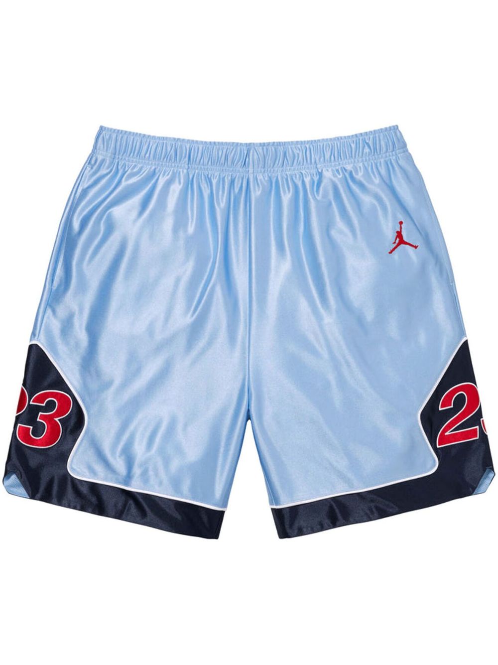 Supreme x Jordan Warm Up 短裤 - 蓝色