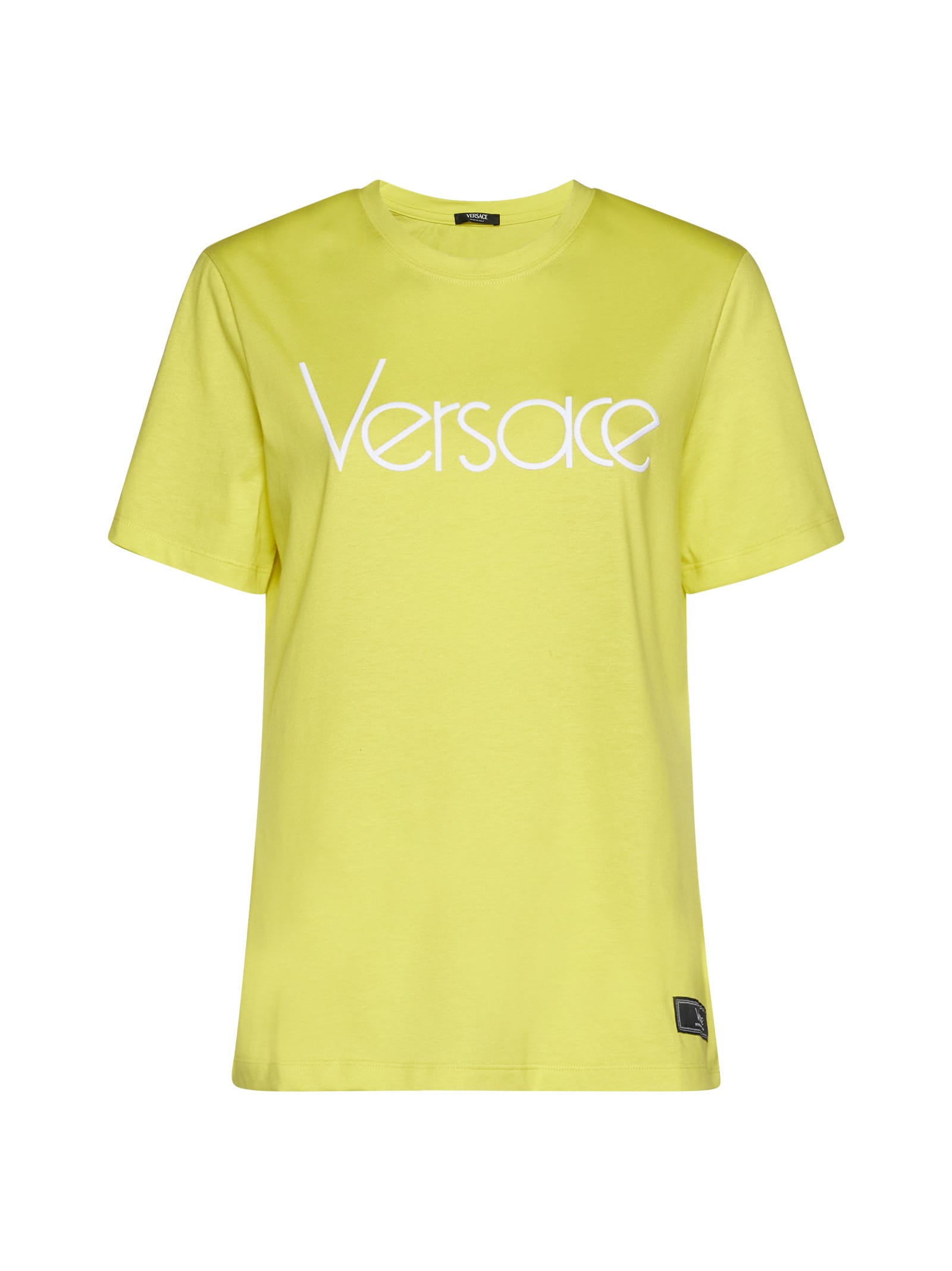 Versace Logo Embroidery T-shirt
