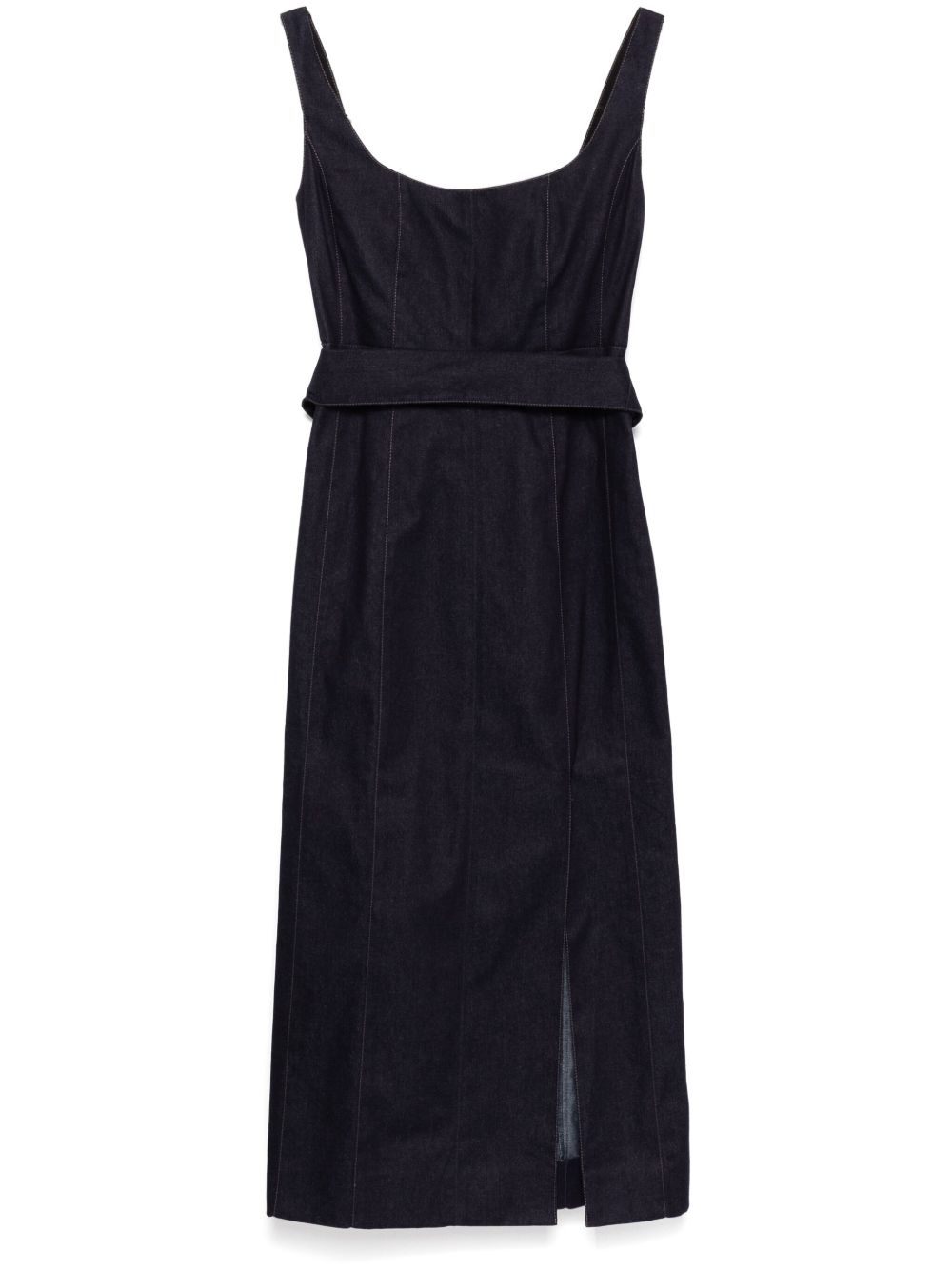 Carolina Herrera 牛仔连衣裙 - 蓝色