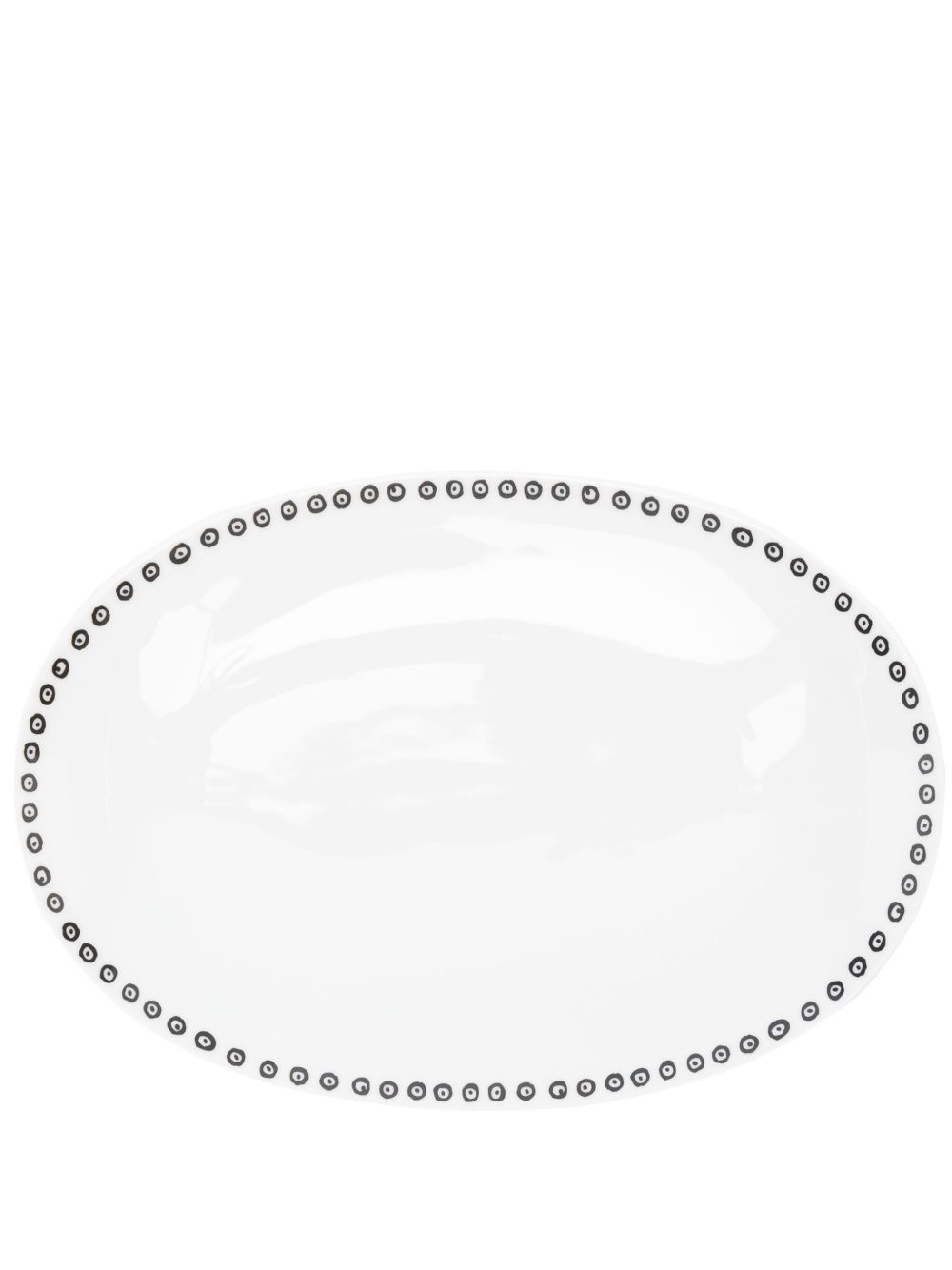 GINORI 1735 x 10 CORSO COMO 椭圆形盘（22厘米） - 白色