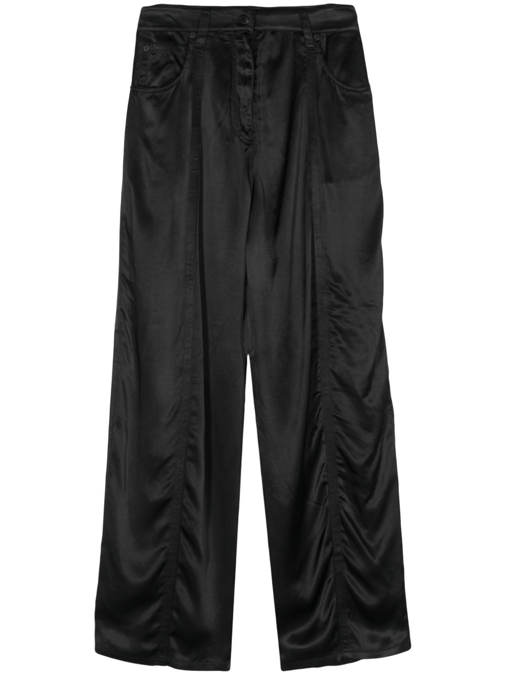 Alexander Wang Hose 中腰锥形裤 - 黑色