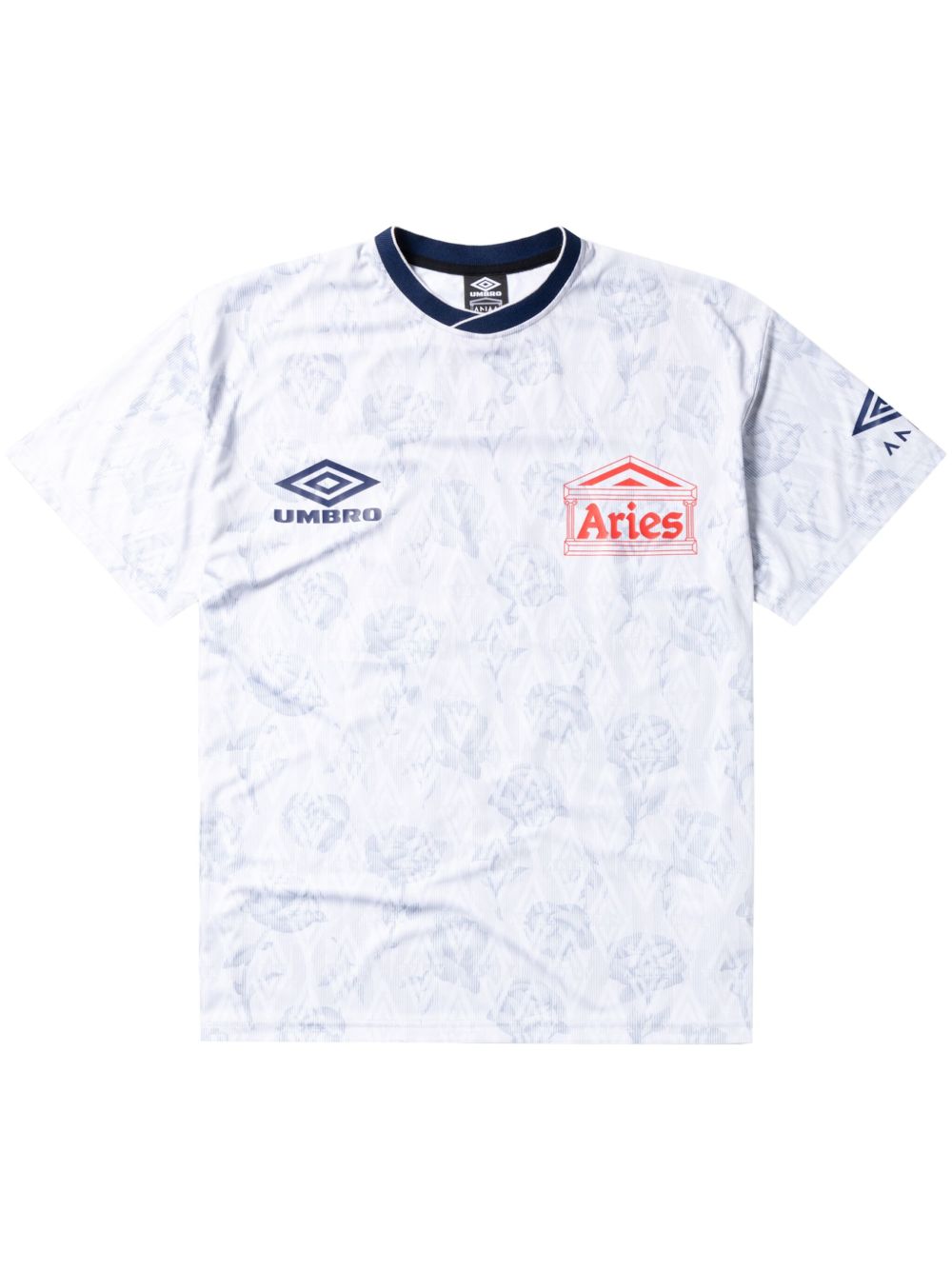 Aries x Umbro Centenary 平纹针织T恤 - 白色