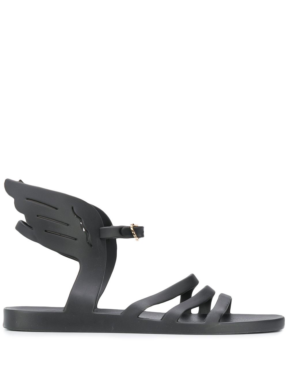 Ancient Greek Sandals Ikaria 果冻凉鞋 - 黑色