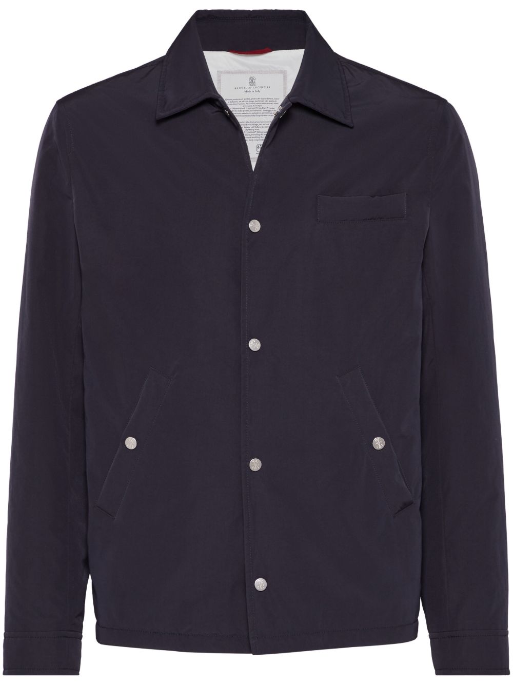 Brunello Cucinelli 防水夹克 - 蓝色