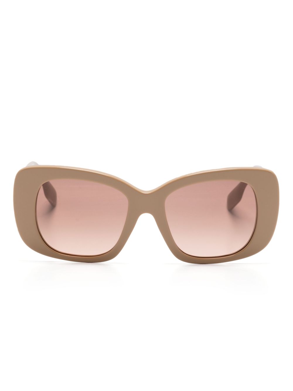 Burberry Eyewear logo标牌方框太阳眼镜 - 中性色