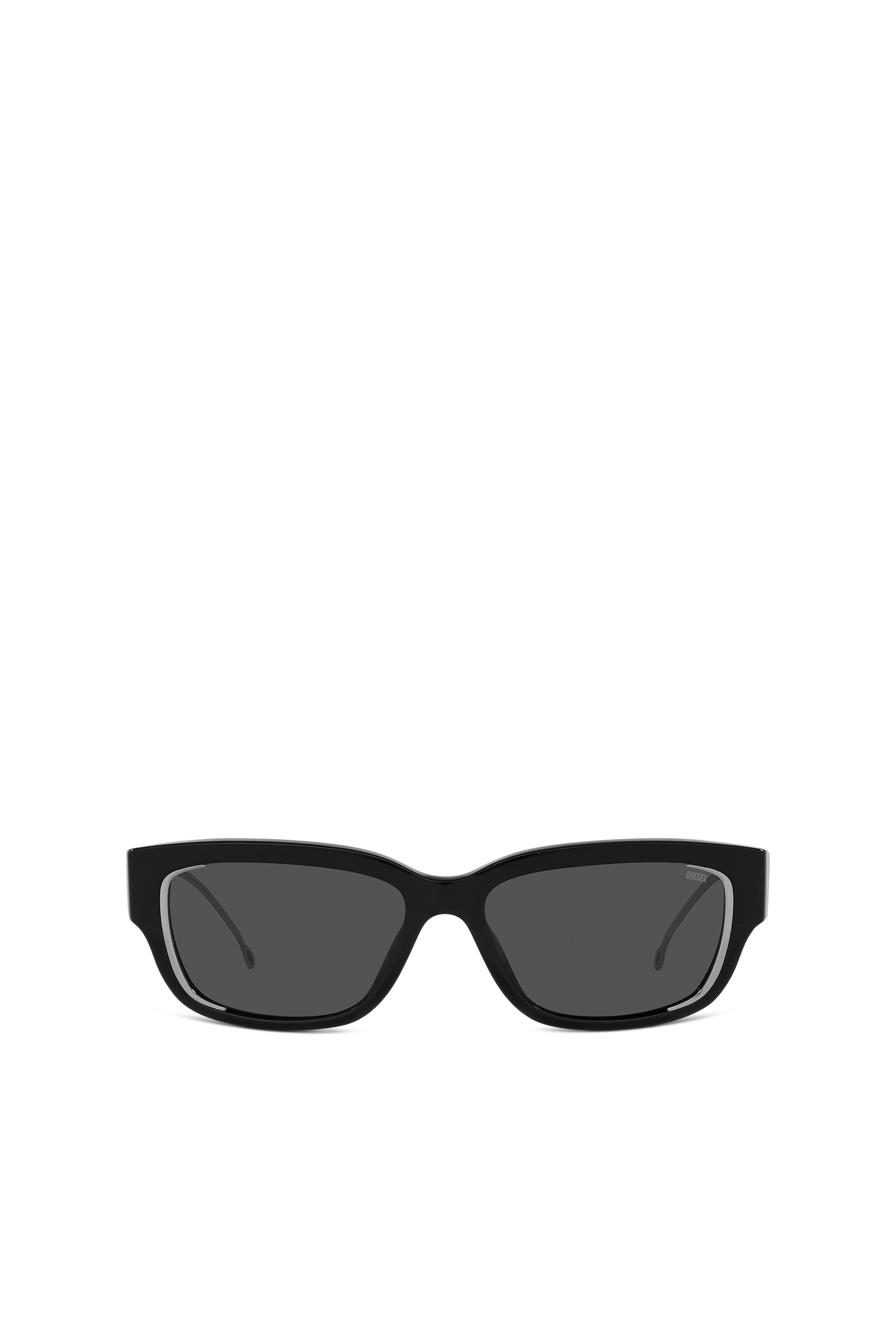 Diesel - Rectangle sunglasses - Sunglasses - Unisex - Black