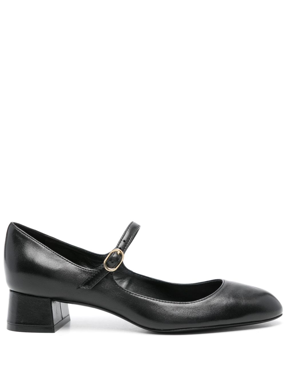 Stuart Weitzman Vivienne 低跟鞋 - 黑色