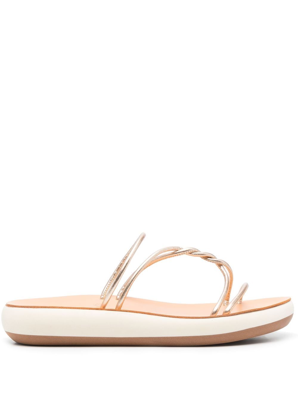 Ancient Greek Sandals Leftheri 舒适凉鞋 - 金色