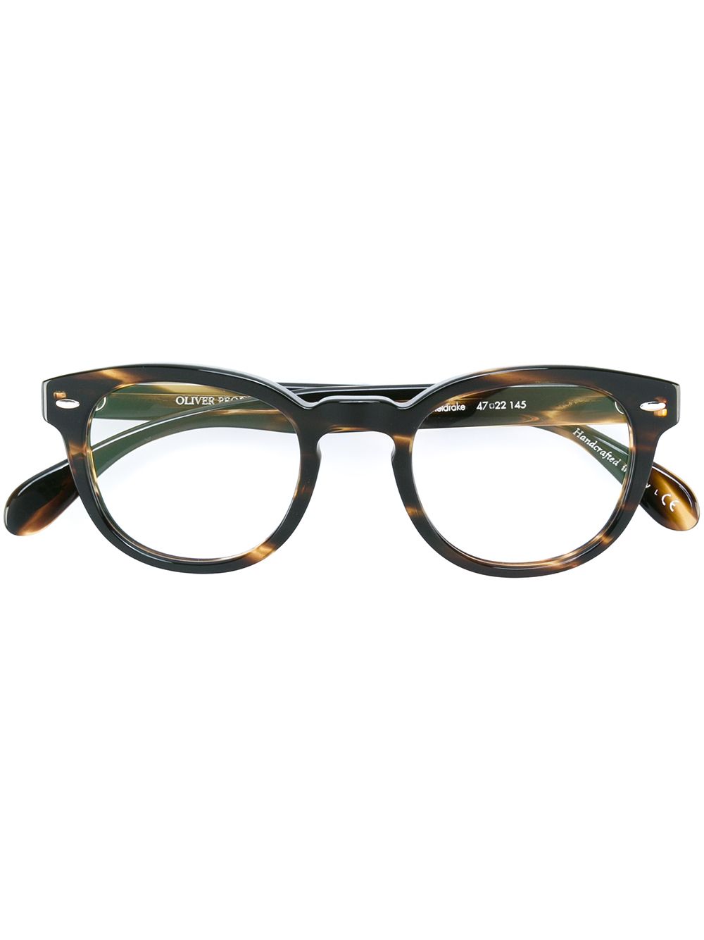 Oliver Peoples Sheldrake眼镜 - 褐色