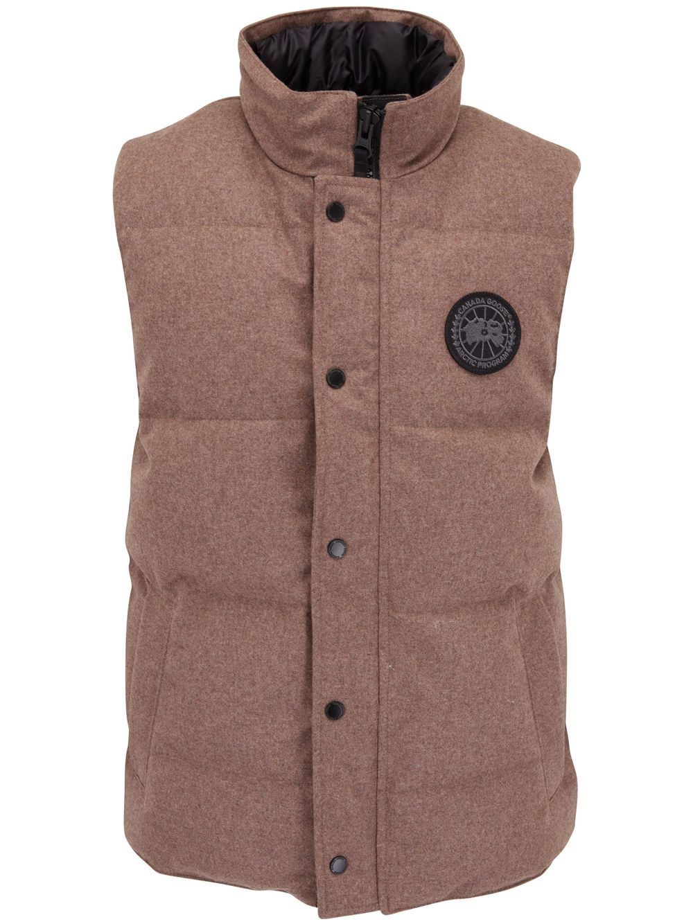 Canada Goose 标贴羽绒马甲 - 褐色