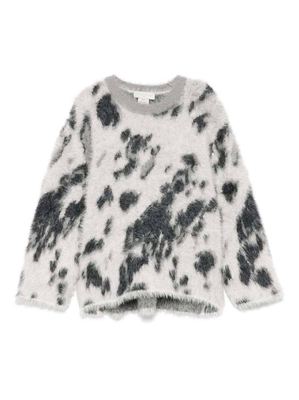 Stella McCartney Kids 动物纹毛衣 - 白色