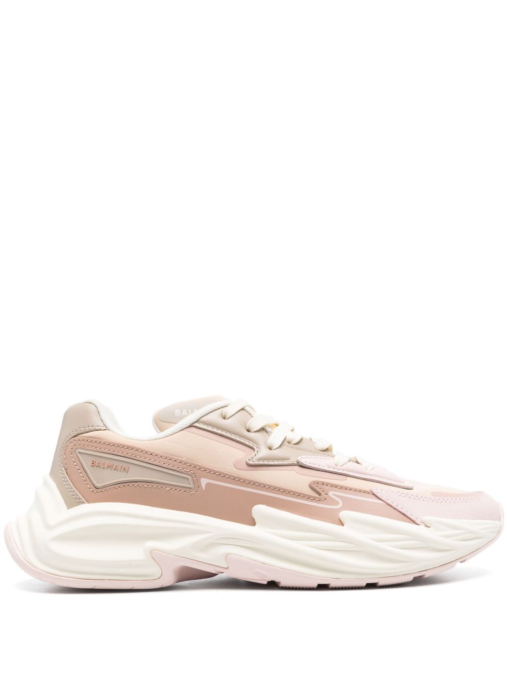 Balmain Run-Row 运动鞋 - 粉色