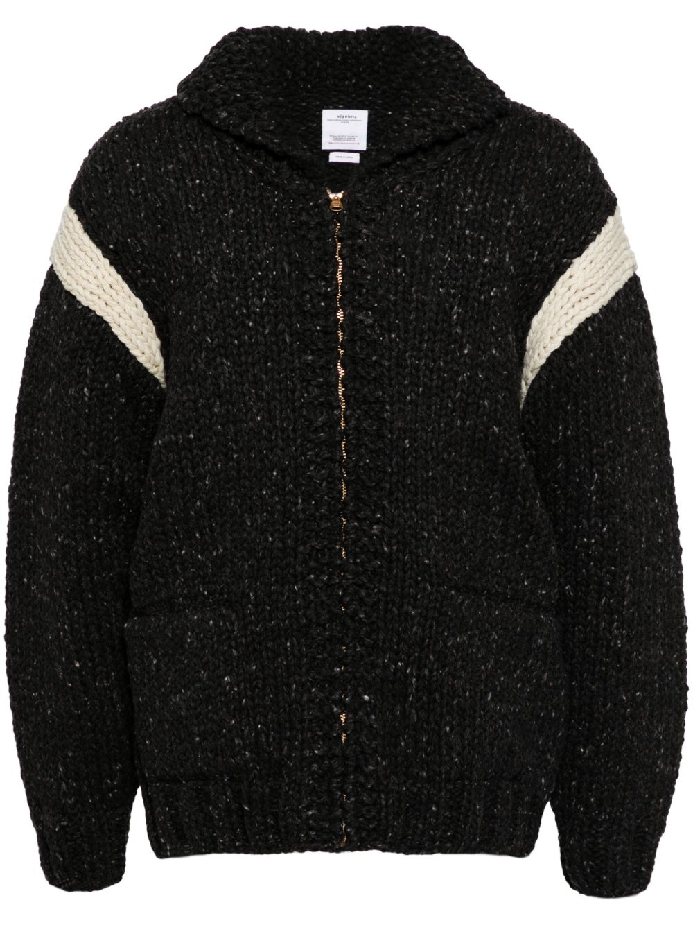 visvim 拉链开衫 - 黑色