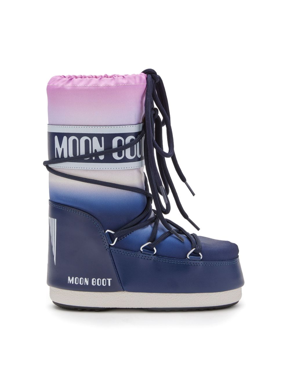 Moon Boot Kids Icon Moonrise 雪靴 - 蓝色