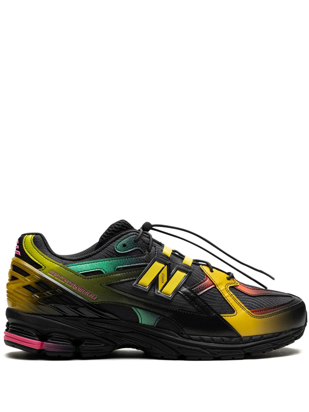 New Balance x Bricks & Wood 1906 Phantom/Egg Yolk 运动鞋 - 黑色