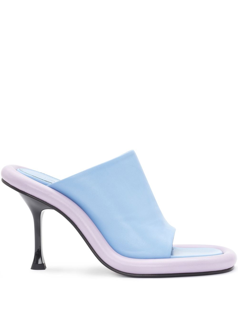 JW Anderson Bumper-Tube 皮质穆勒鞋 - 蓝色