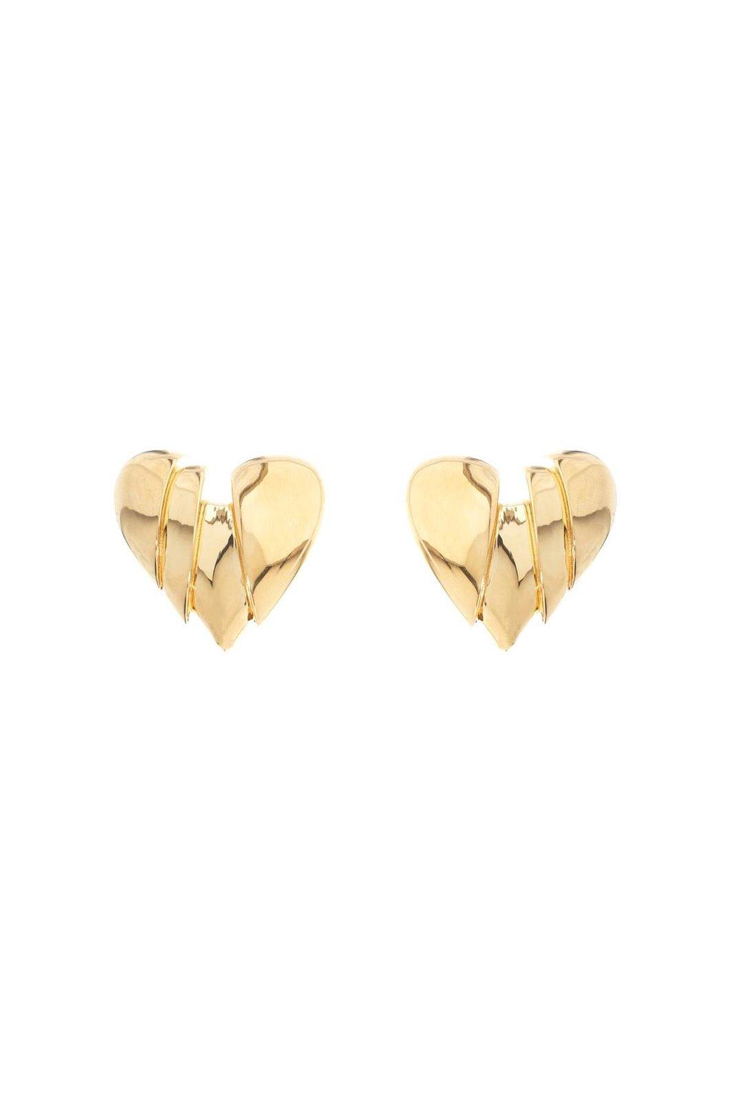 Amina Muaddi Heartbreaker Earrings