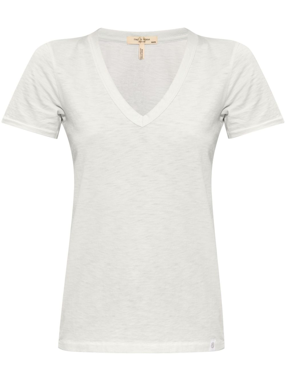 rag & bone The Slub V领T恤 - 中性色