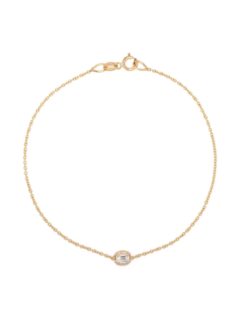 Lizzie Mandler Fine Jewelry 18K黄金钻石手链 - 金色