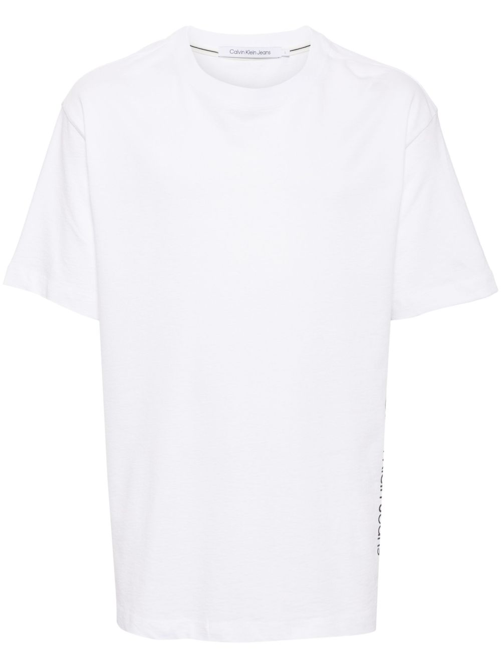 Calvin Klein logo印花T恤 - 白色