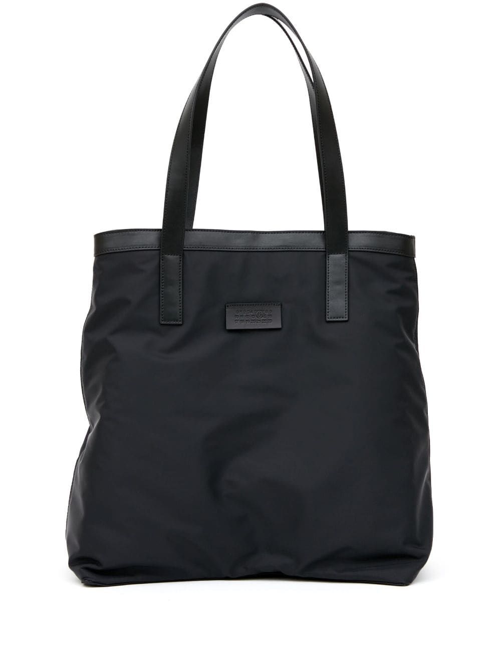 MM6 Maison Margiela Anatomic logo贴花托特包 - 黑色