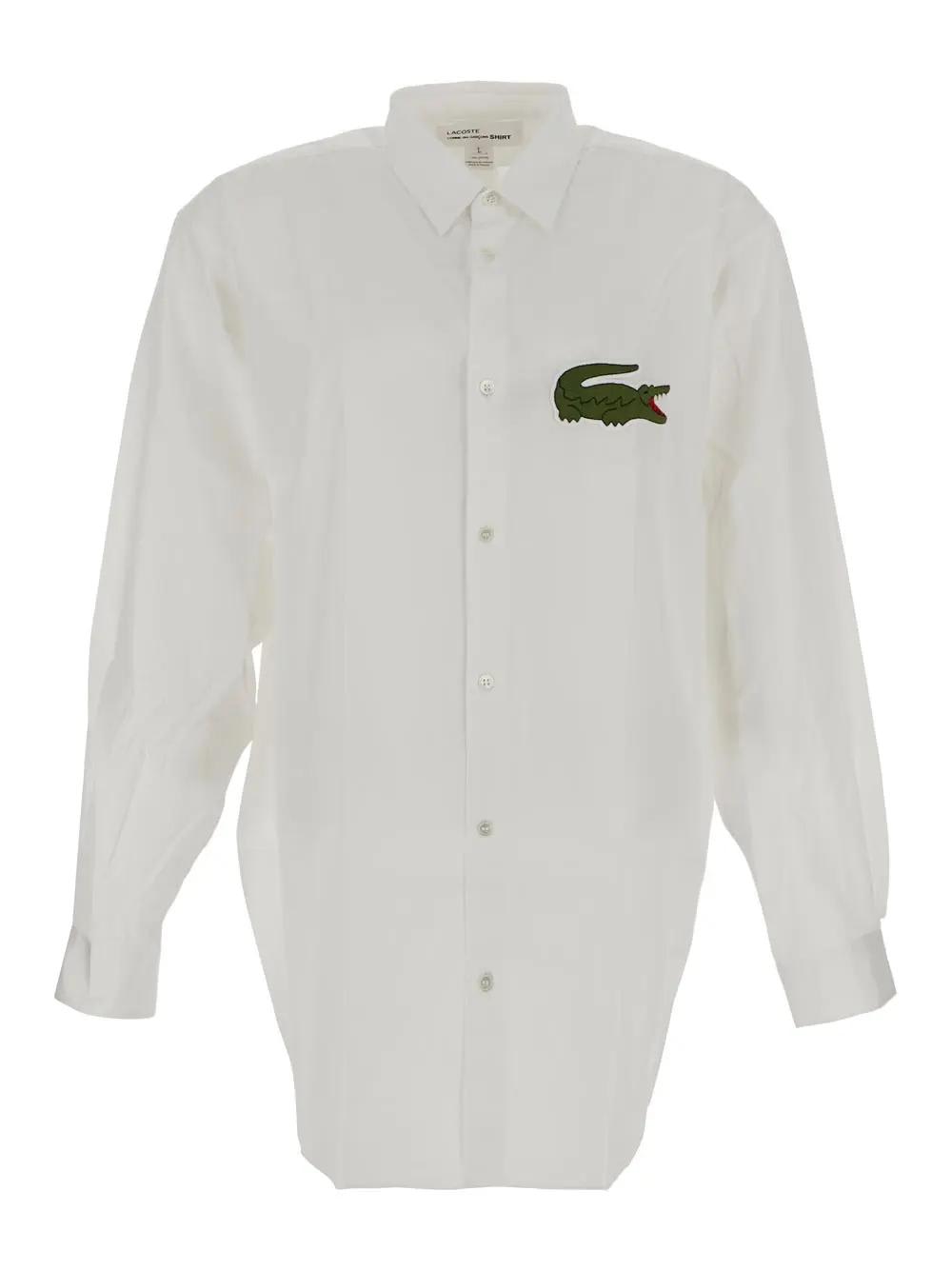 Comme des Garçons Croco补丁衬衫
