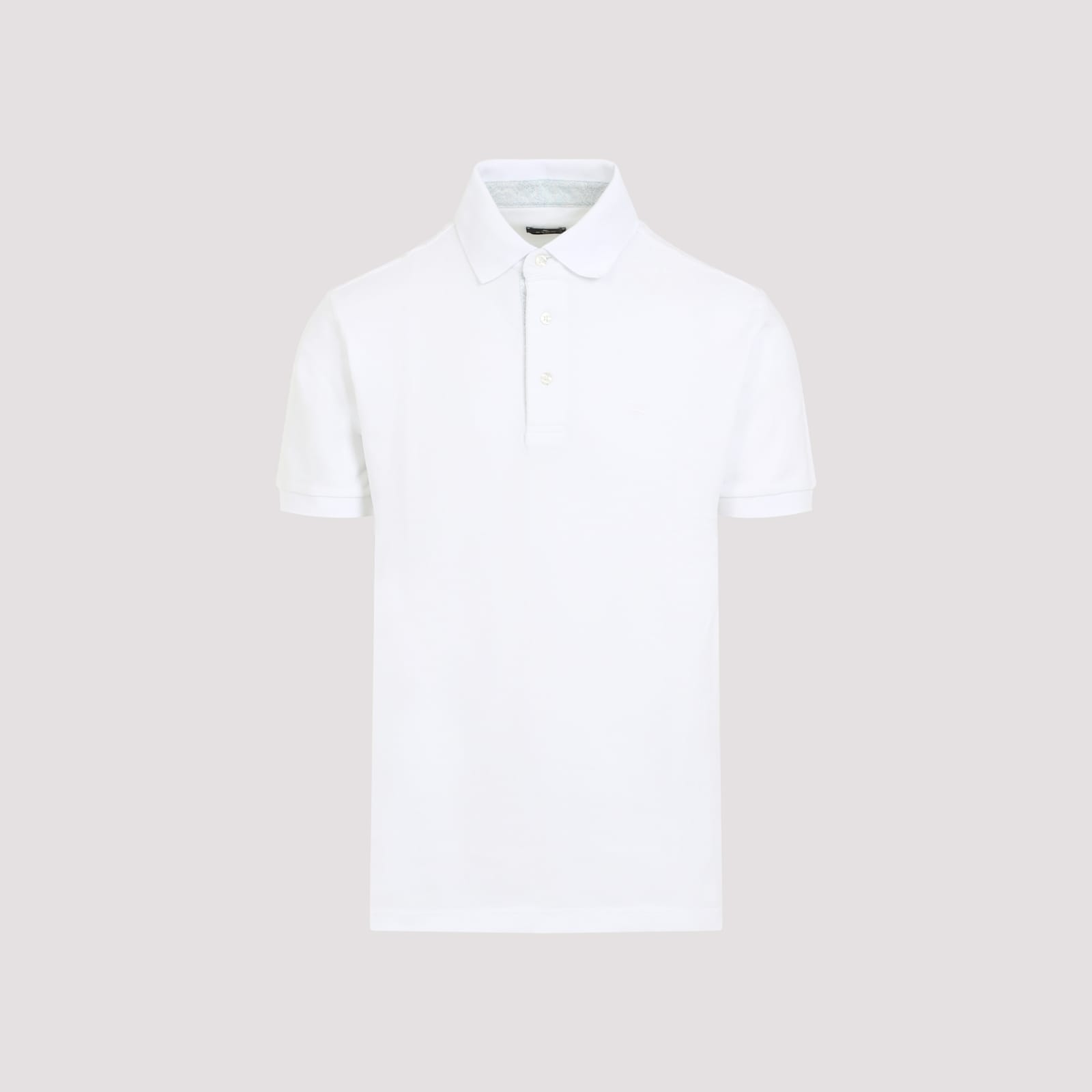 Etro Roma Printed Details Polo