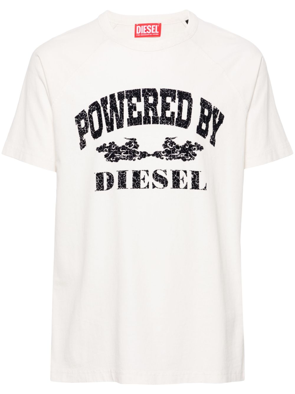 Diesel T-Rust 棉T恤 - 白色