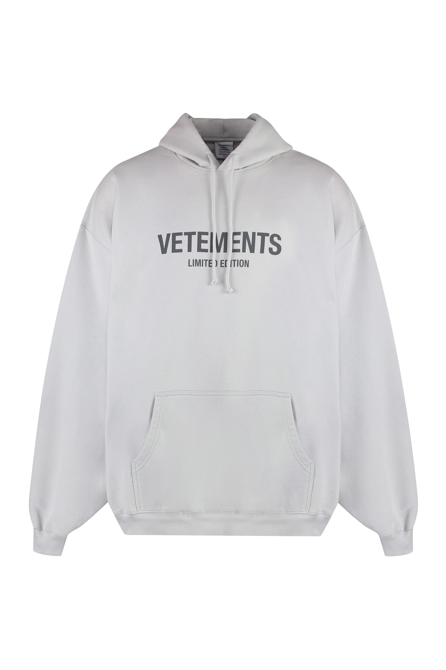 VETEMENTS Logo印花连帽卫衣