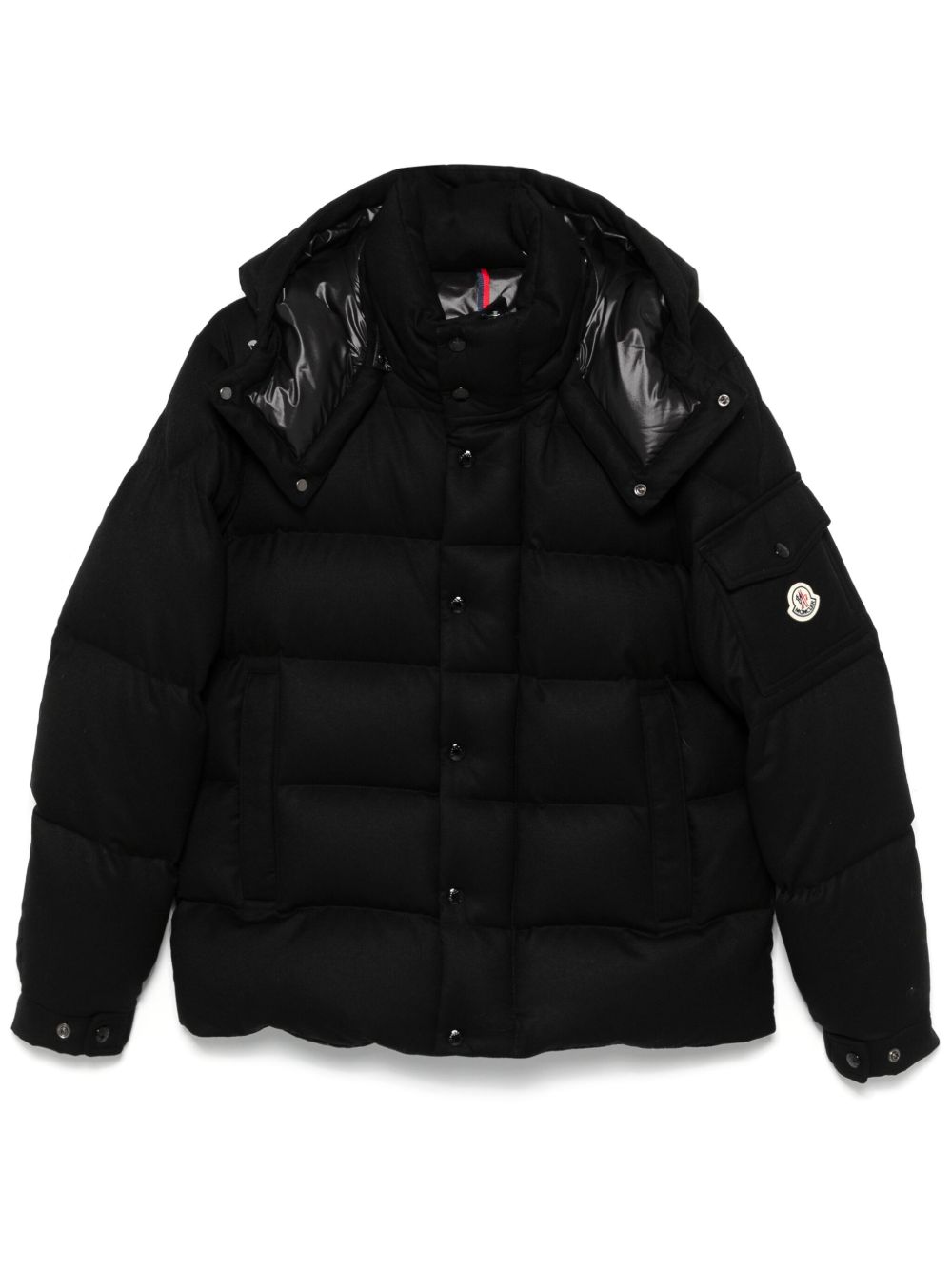 Moncler Vezere 蓬松夹克 - 黑色