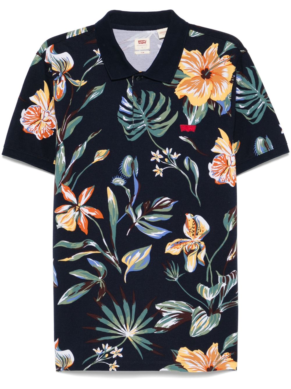 Levi's Housemark polo衫 - 蓝色