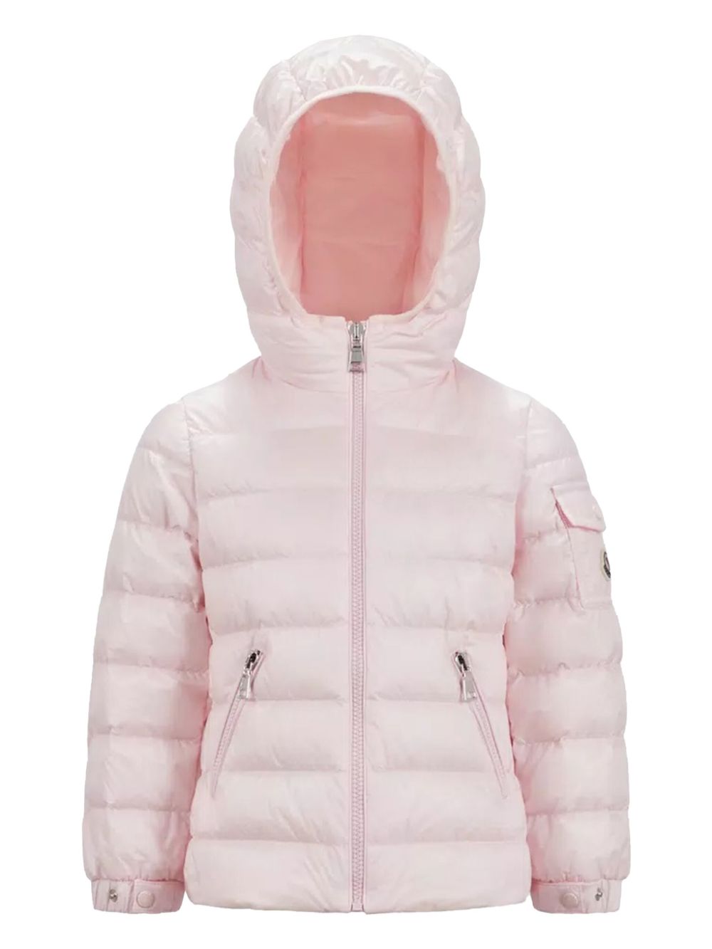 Moncler Enfant Gles 蓬松夹克 - 粉色