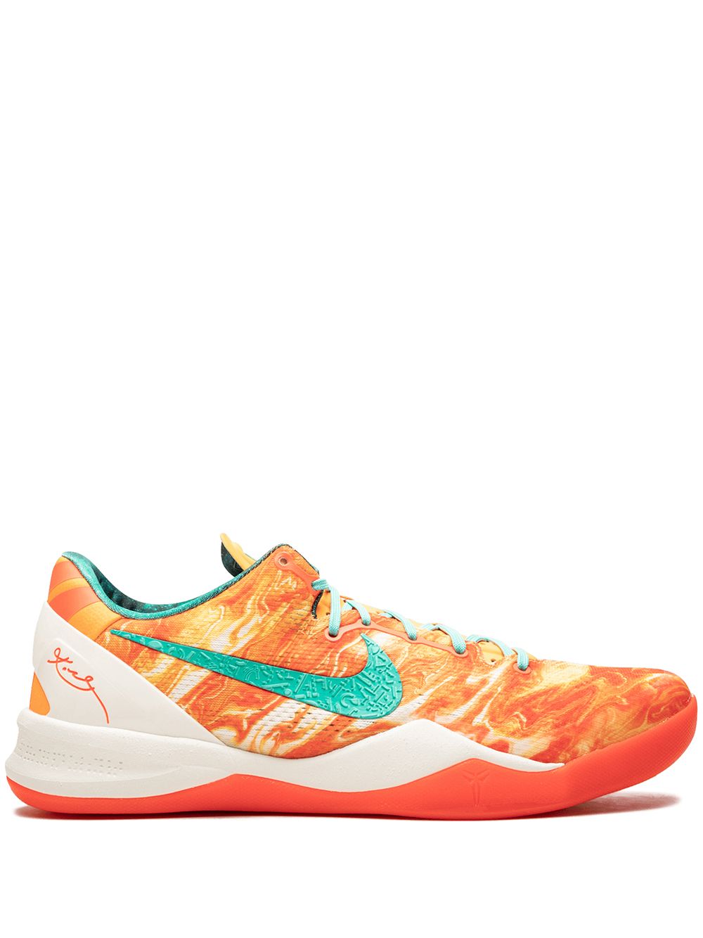 Nike Kobe 8 System + AS 运动鞋 - 橘色