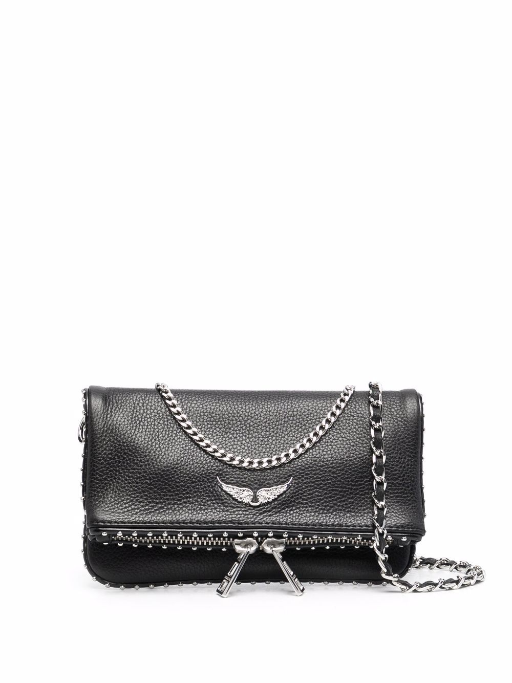 Zadig&Voltaire Nano铆钉迷你单肩包 - 黑色