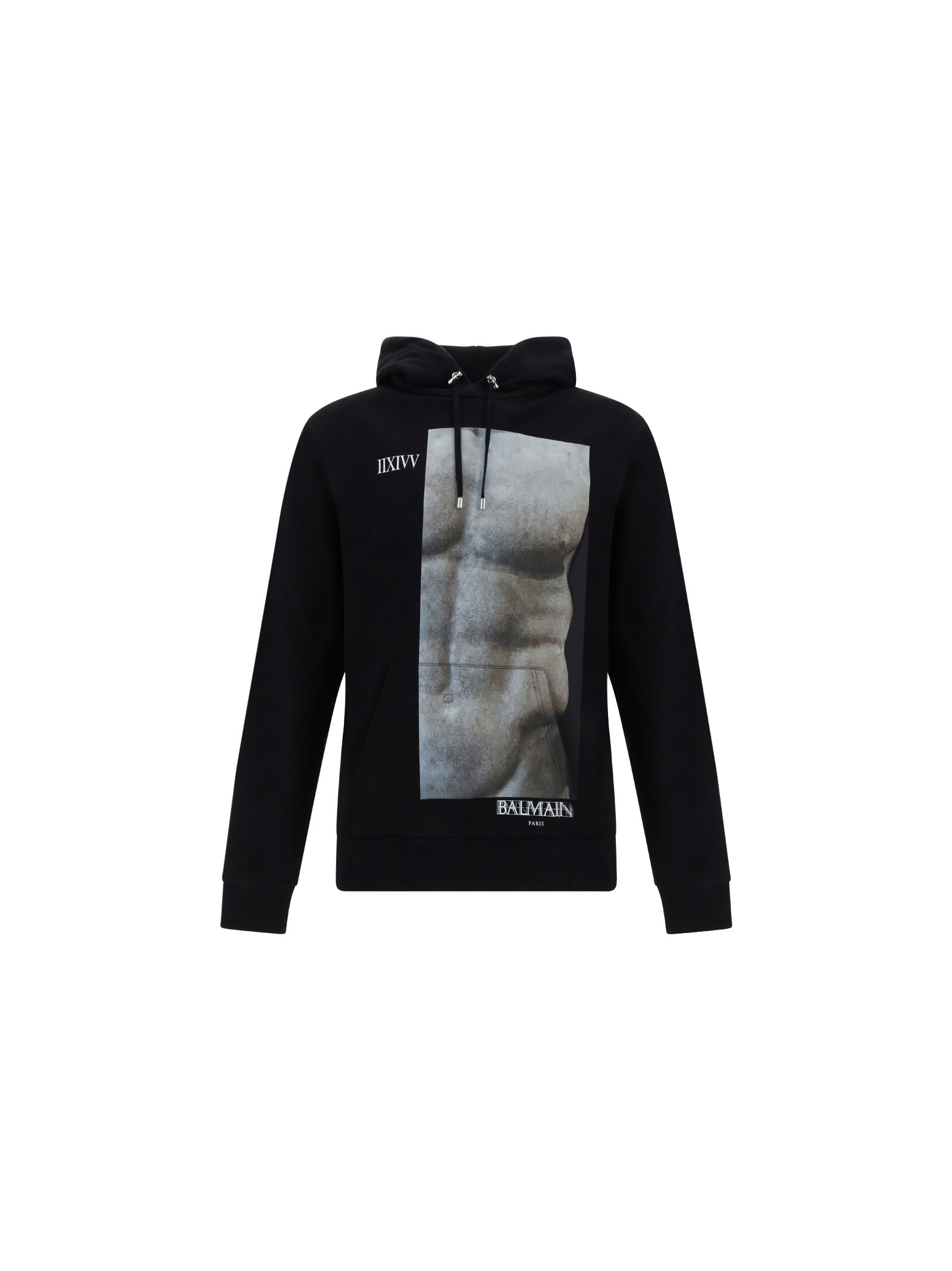 Balmain Cotton Hoodie Sweatshirt