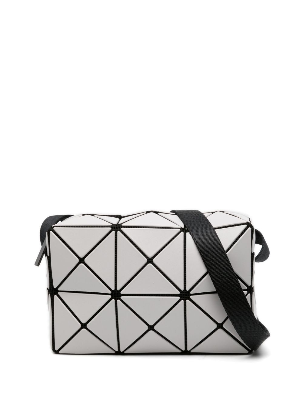 Bao Bao Issey Miyake 几何形斜挎包 - 灰色