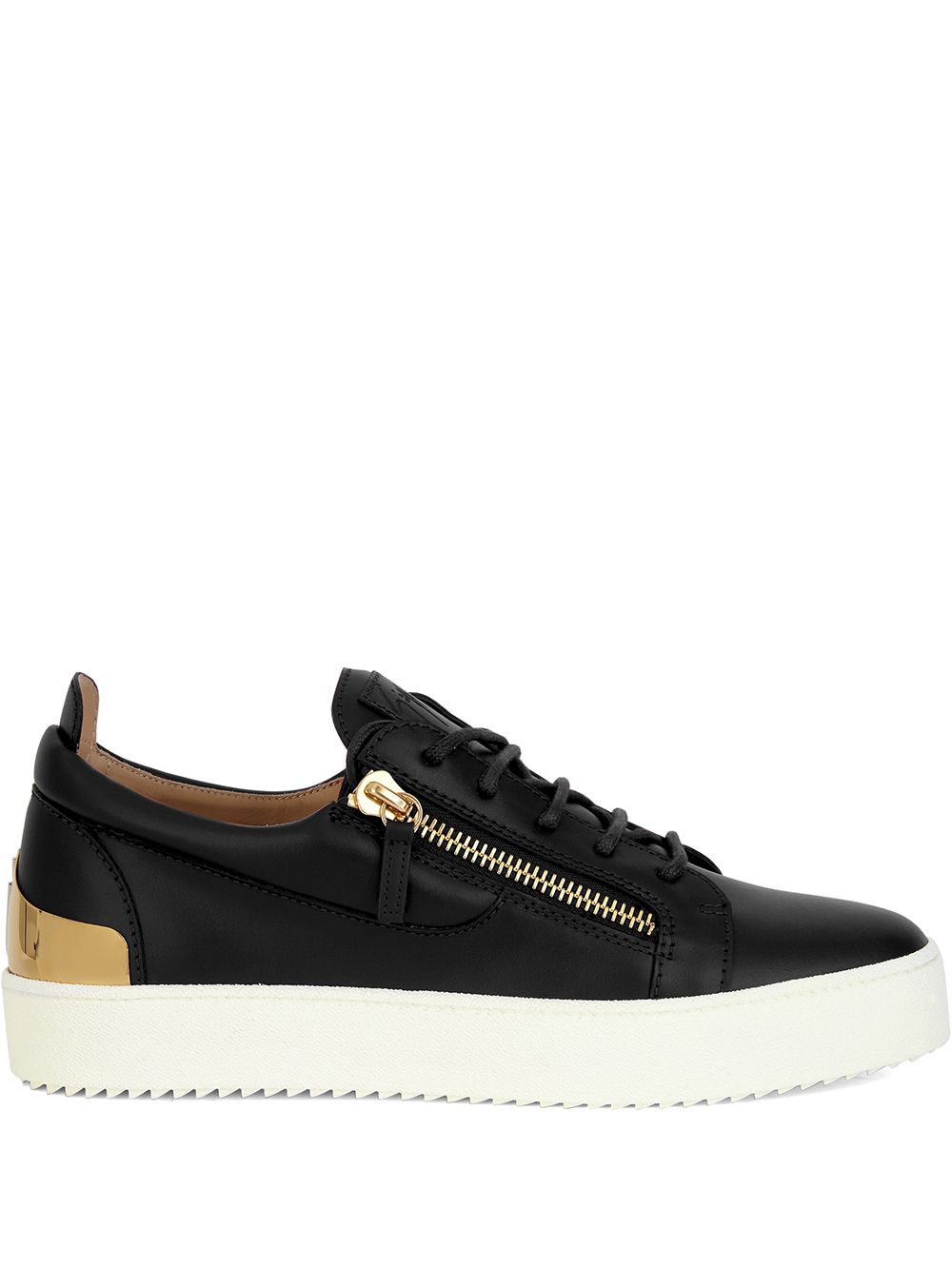 Giuseppe Zanotti Frankie Shell 低帮运动鞋 - 黑色