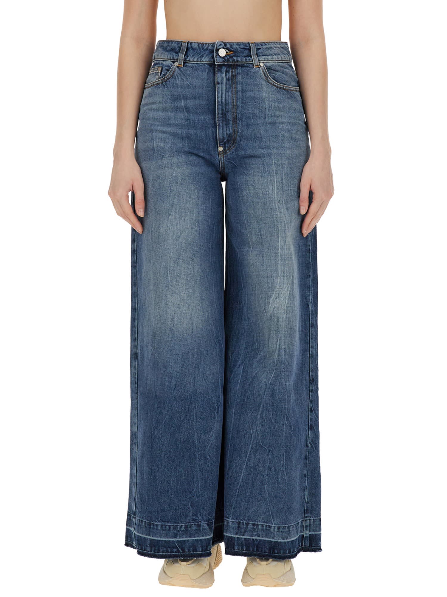 Stella McCartney 阔腿牛仔裤