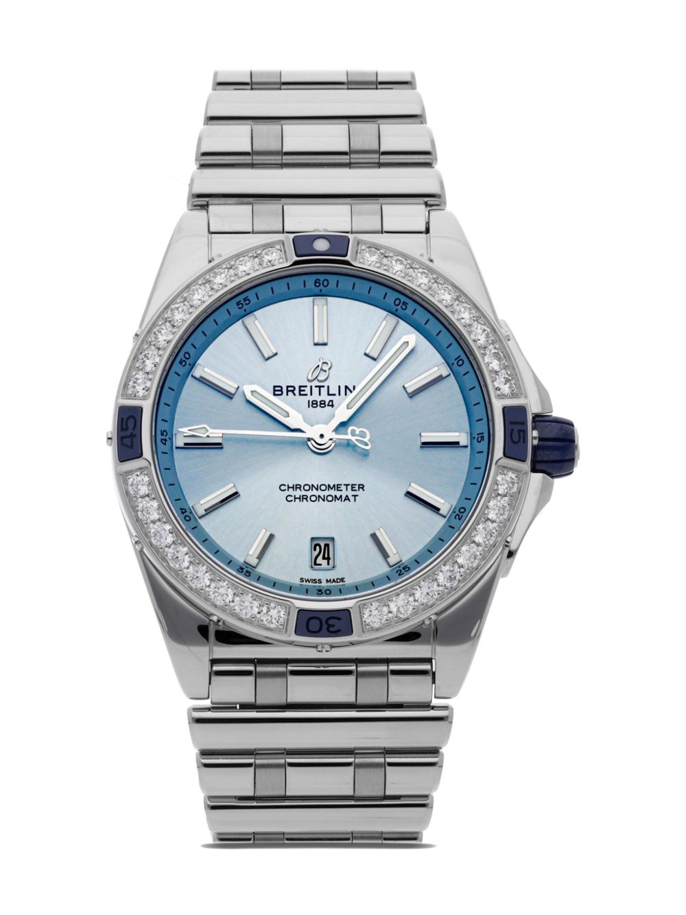 Breitling Super Chronomat Automatic 38 腕表（典藏款） - 蓝色