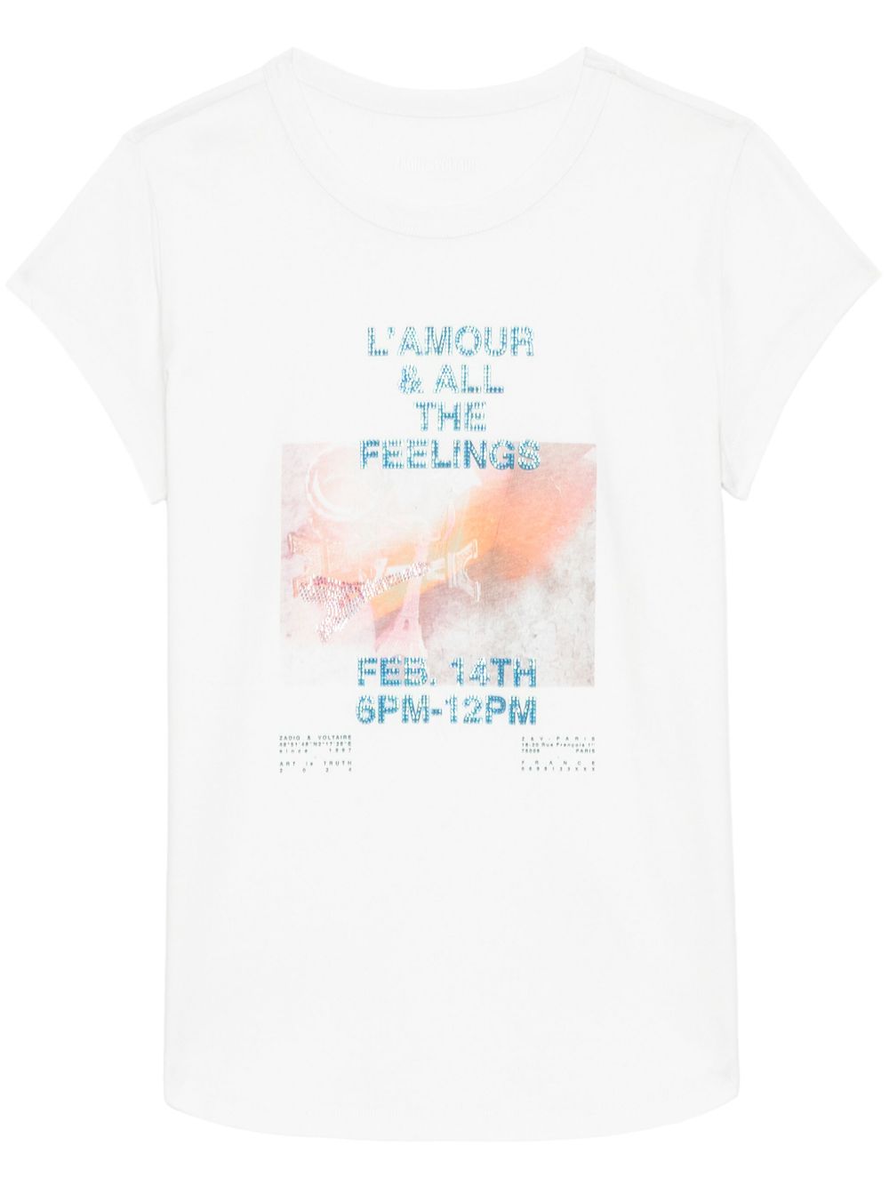 Zadig&Voltaire 照片印花棉T恤 - 中性色