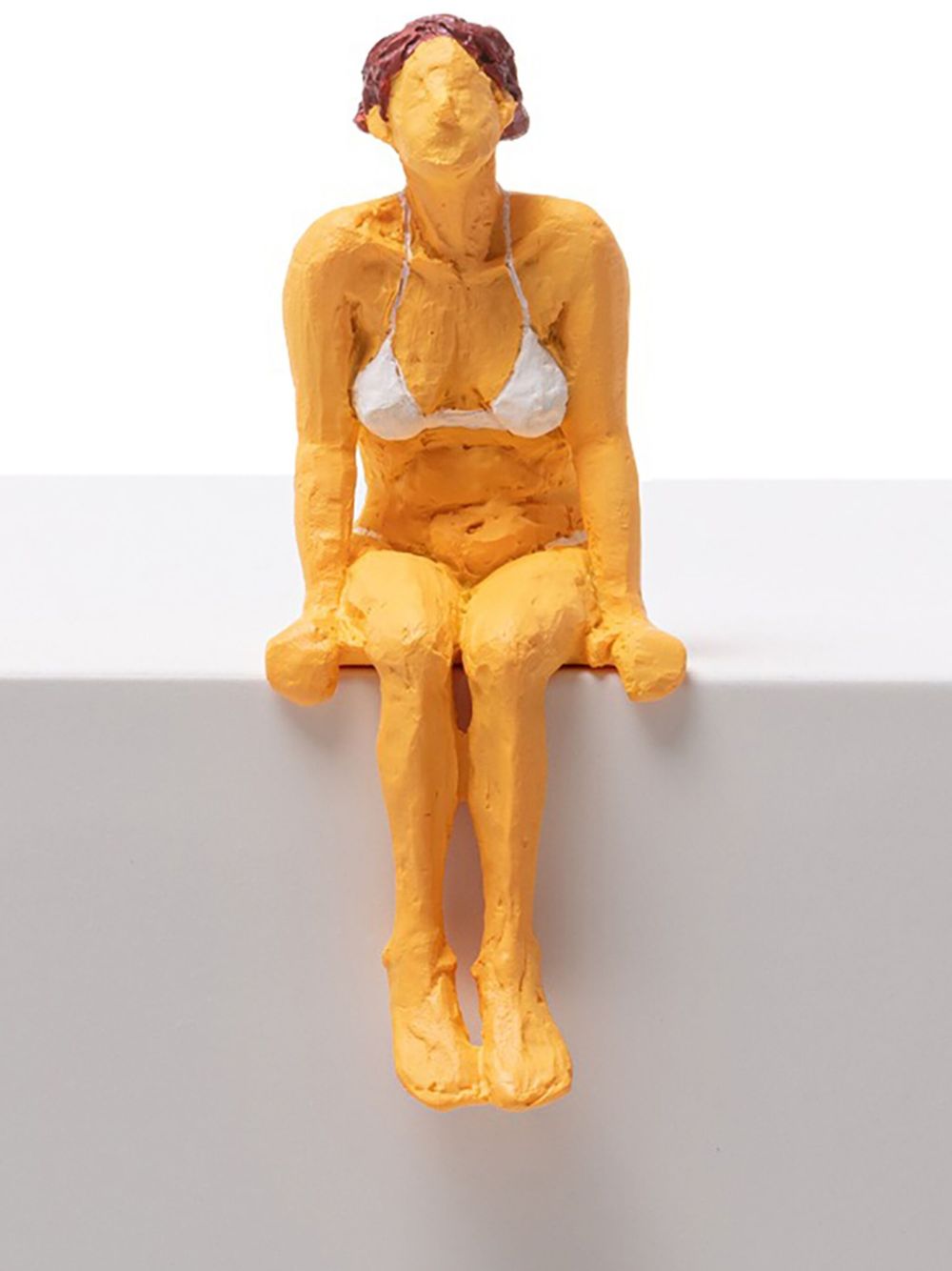 Seletti Love Is A Verb Tanya 雕塑品（15.5厘米 x 7厘米） - 黄色