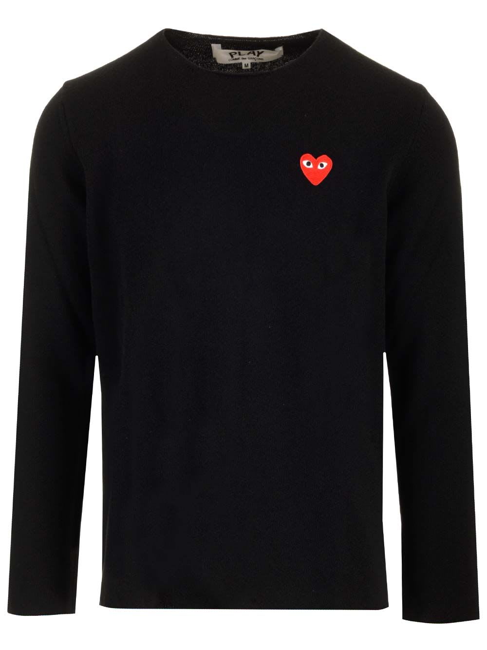 Comme des Garçons Play 长袖羊毛毛衣