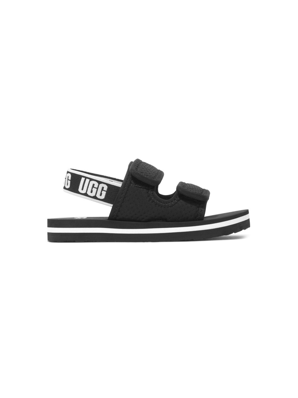 UGG Kids Lennon 裹踝凉鞋 - 黑色