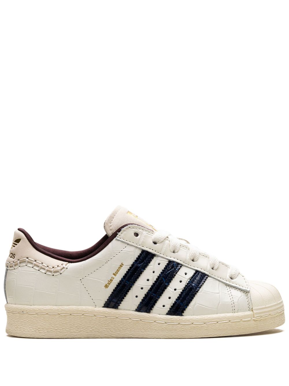 adidas x Wales Bonner Superstar White Croc 运动鞋 - 白色