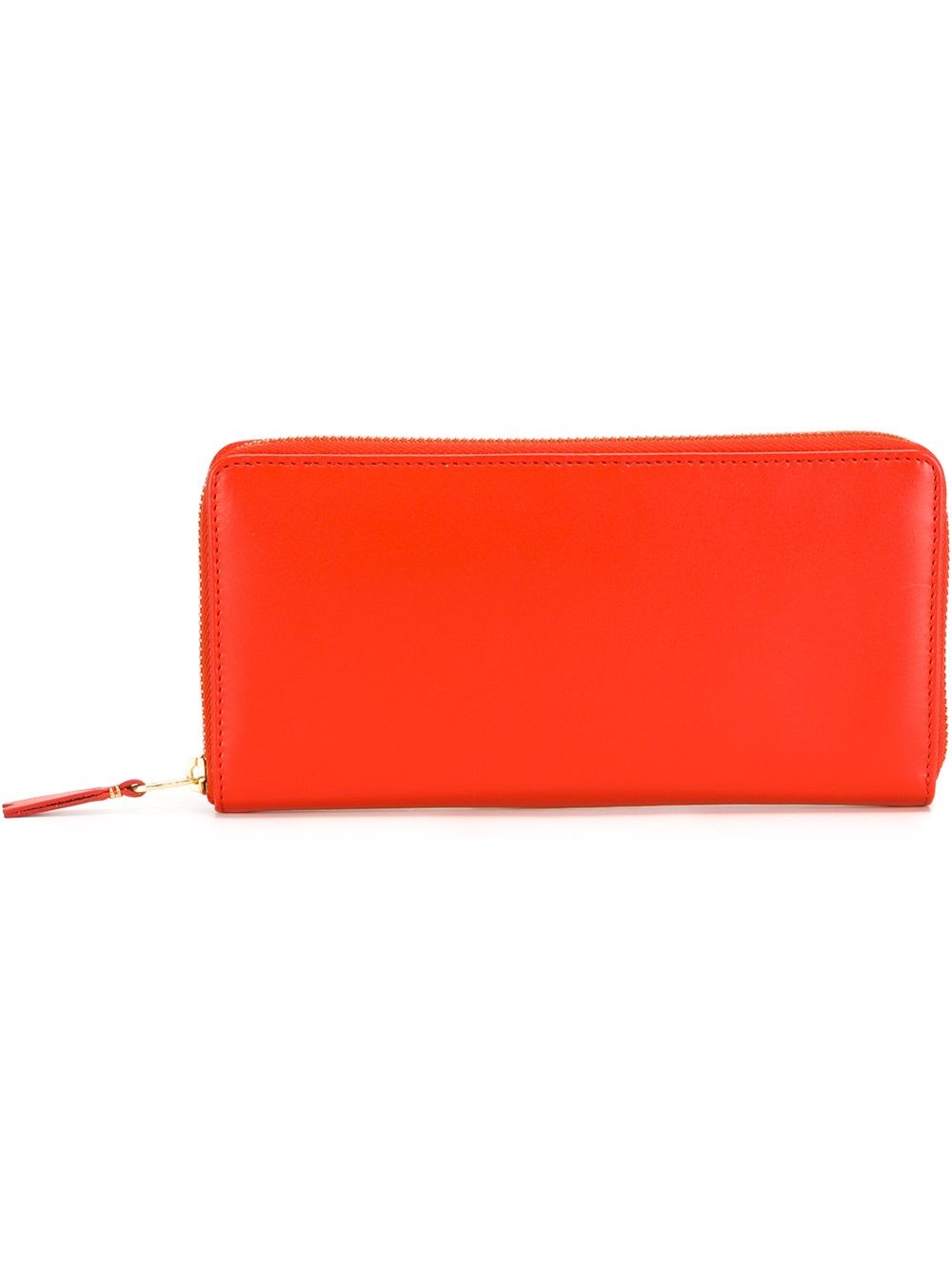 Comme Des Garçons Wallet 环绕式拉链皮质钱包 - 黄色