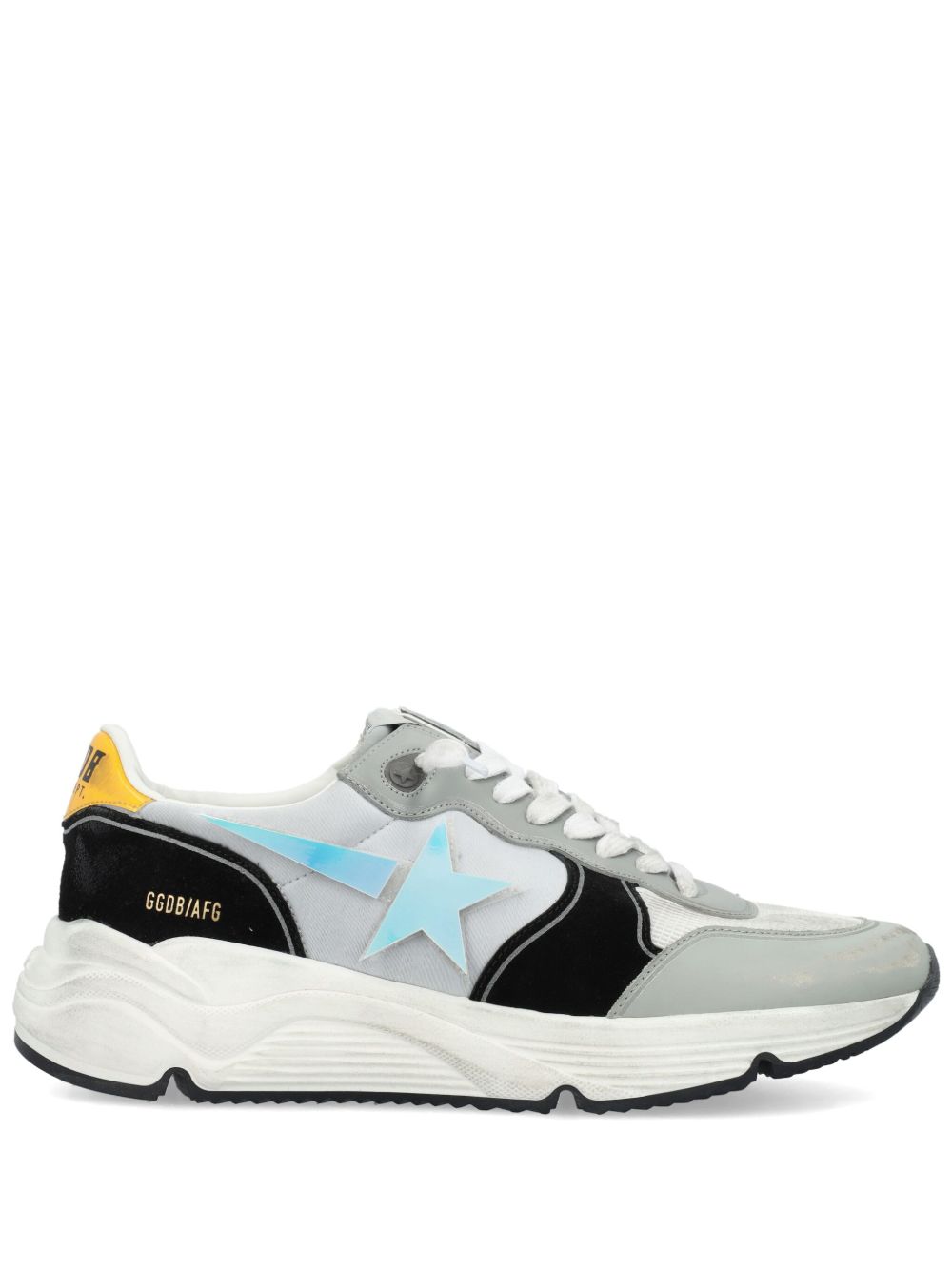 Golden Goose Running Sole 厚底运动鞋 - 灰色