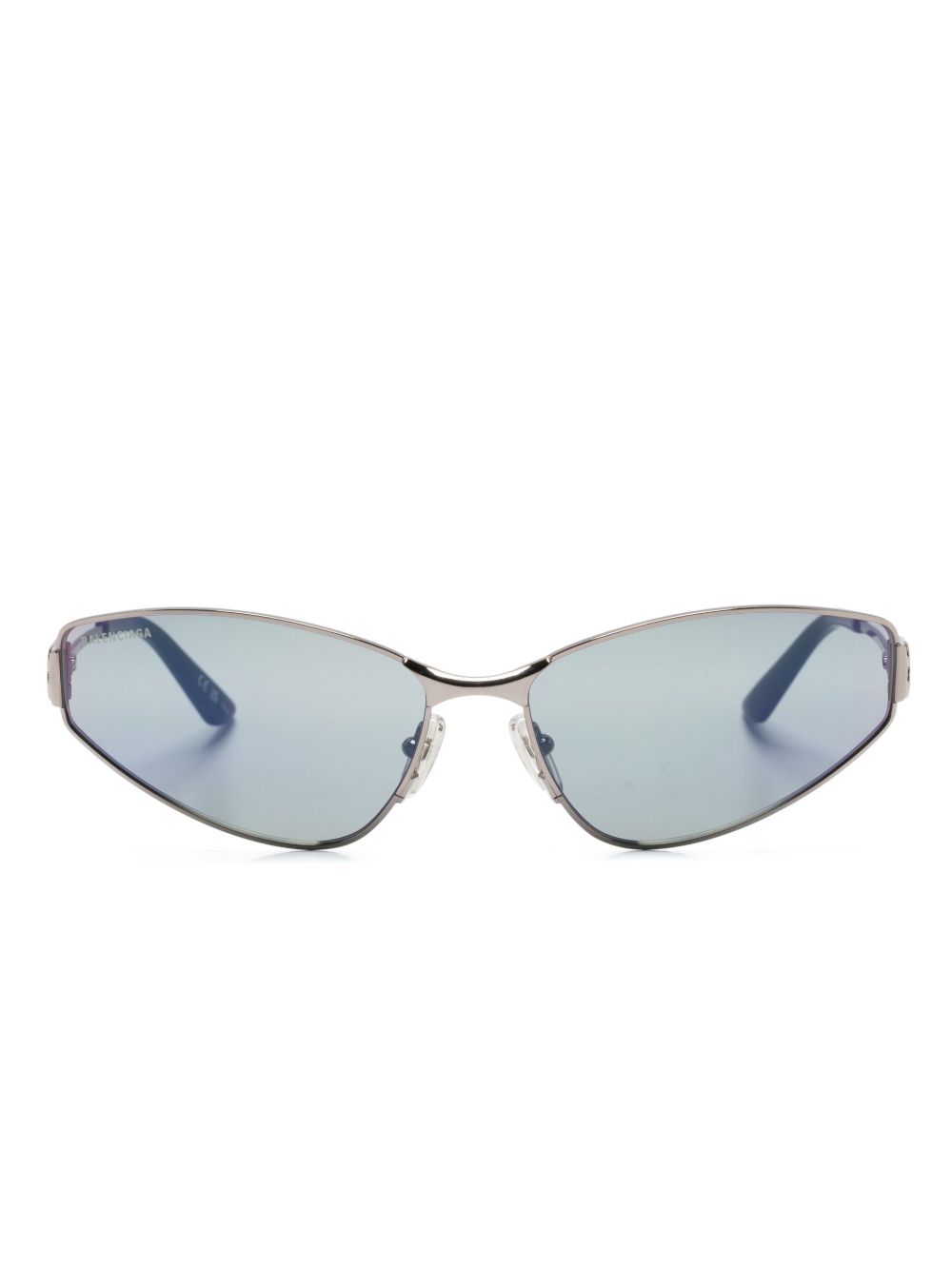 Balenciaga Eyewear Mercury 猫眼框太阳眼镜 - 灰色